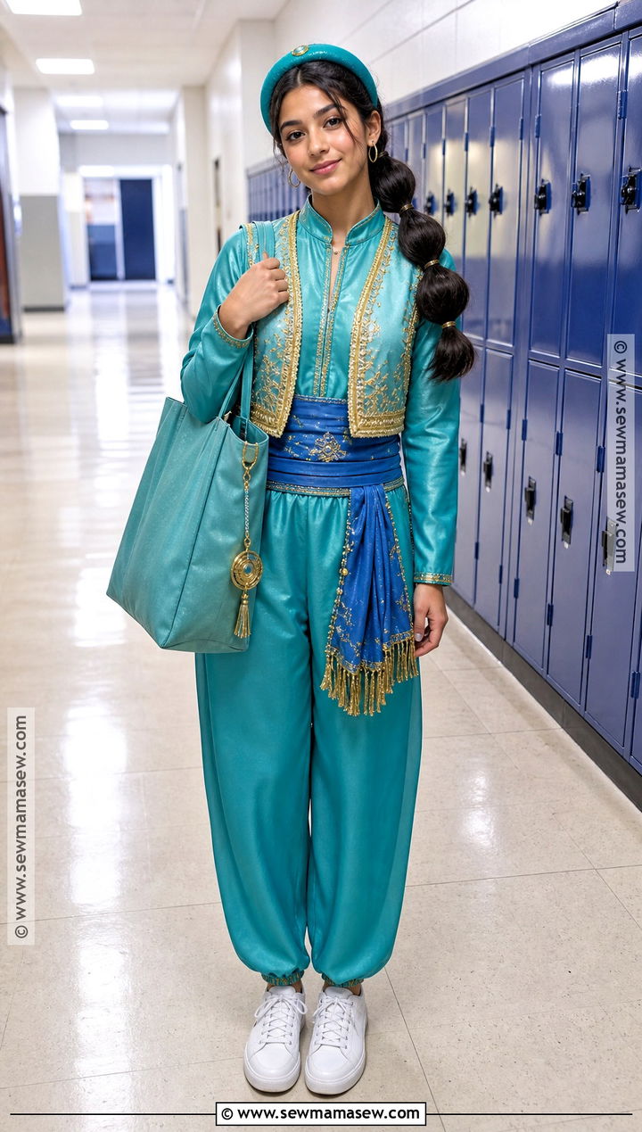 Teen School Friendly Jasmine Costume - 35 Jasmine Princess Costume Ideas