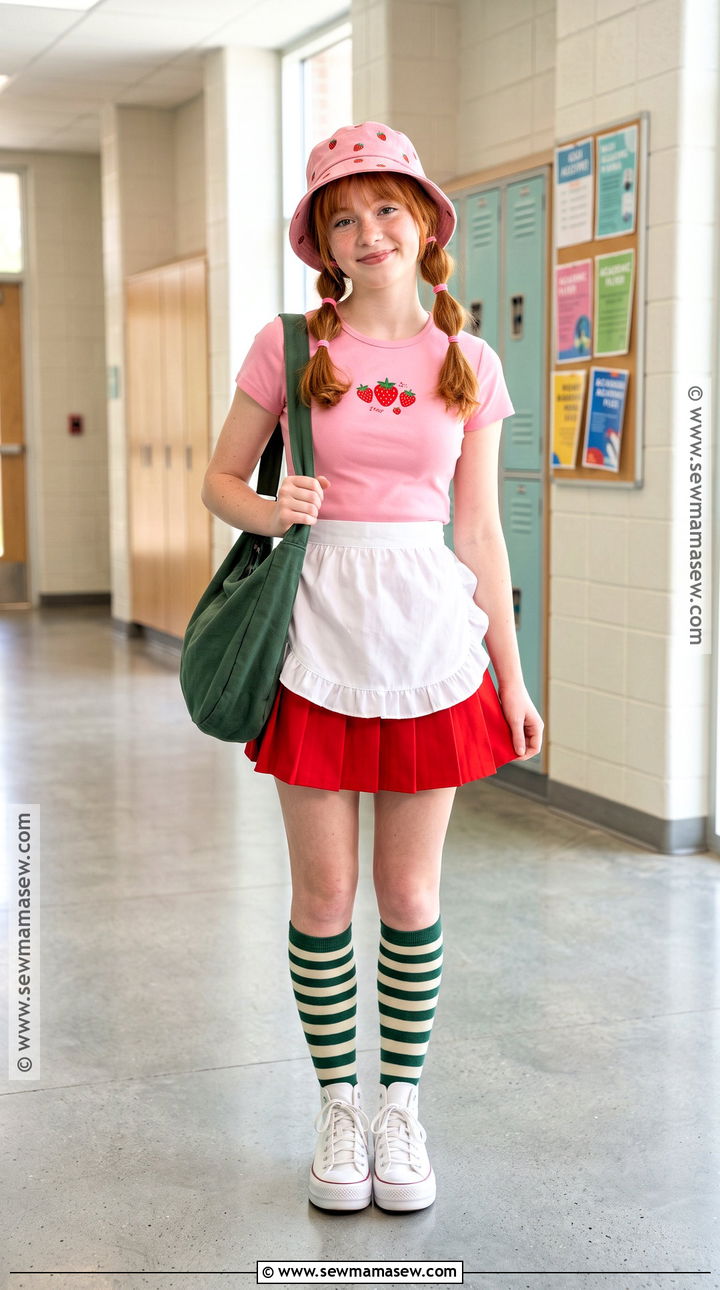 Teen Strawberry Shortcake Costume - 50 strawberry shortcake costume ideas
