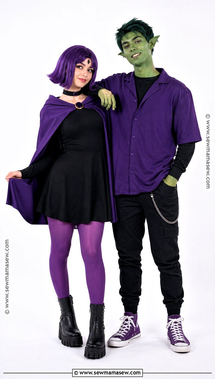 Teen Titans Go Raven And Beast Boy Costume - 40 raven and beastboy titans costume ideas