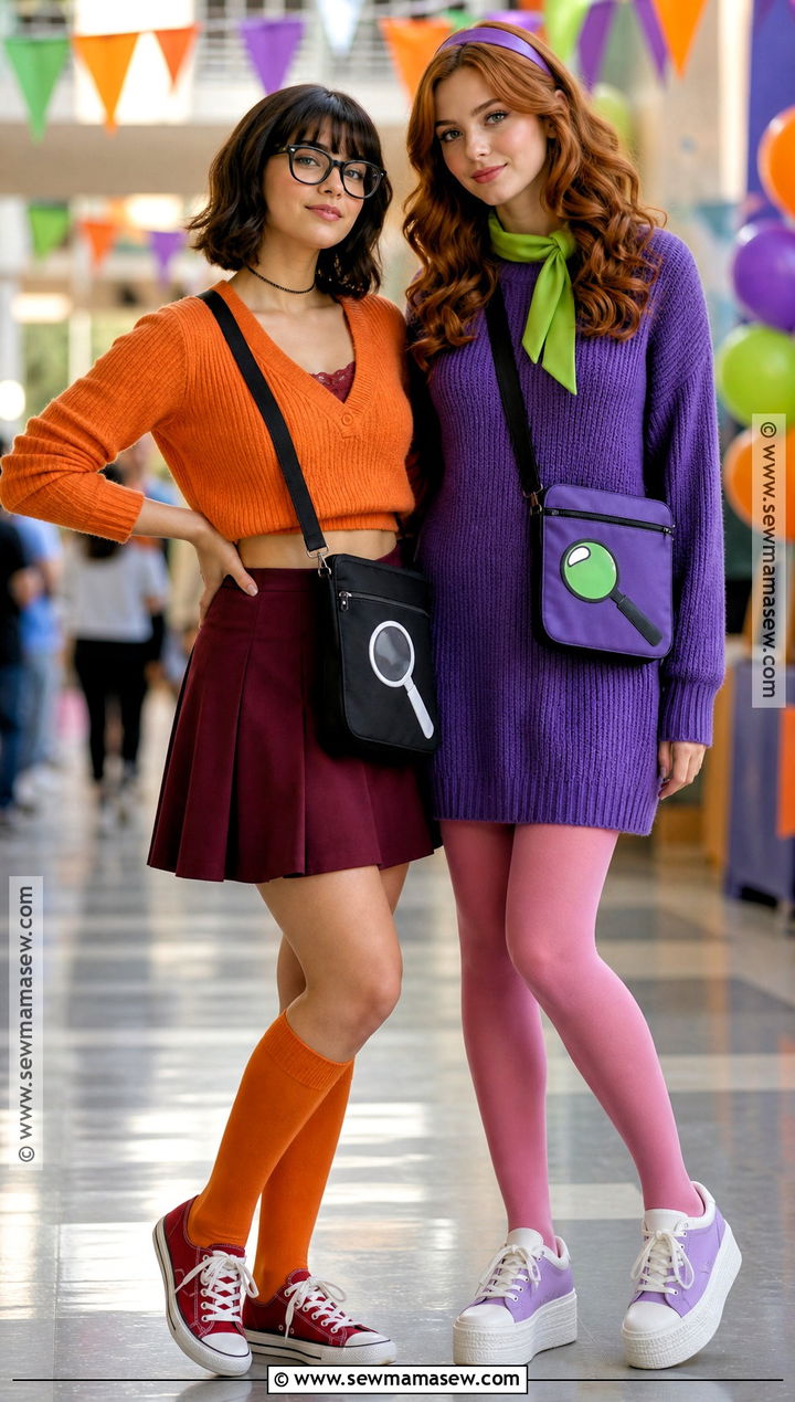 Teen Velma And Daphne Costume - 40 velma and daphne costume ideas
