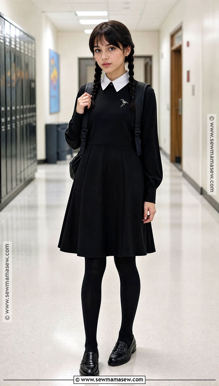 Teen Wednesday Addams School Dress - 30 wednesday addams dress ideas