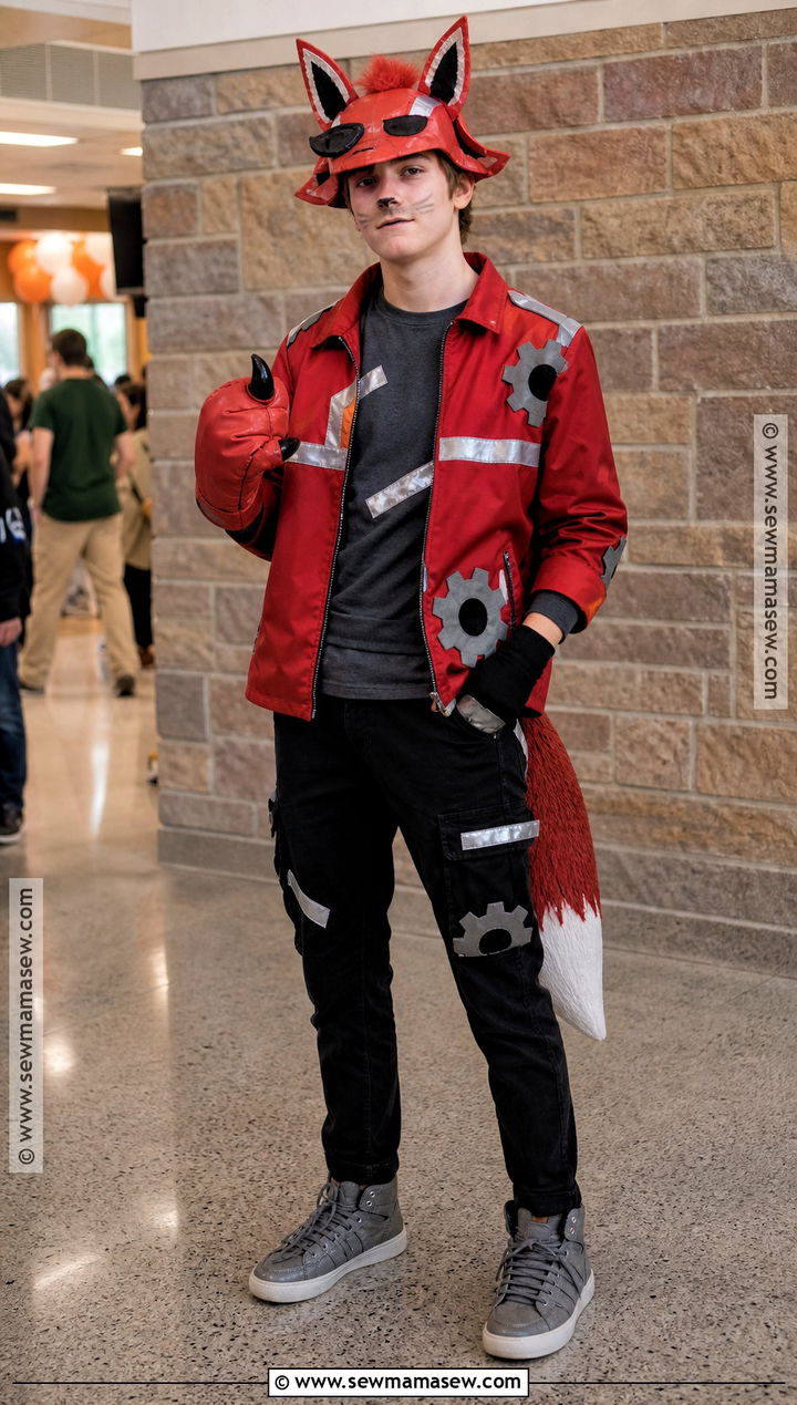 Teen Withered Foxy Cosplay - 30 withered foxy cosplay ideas