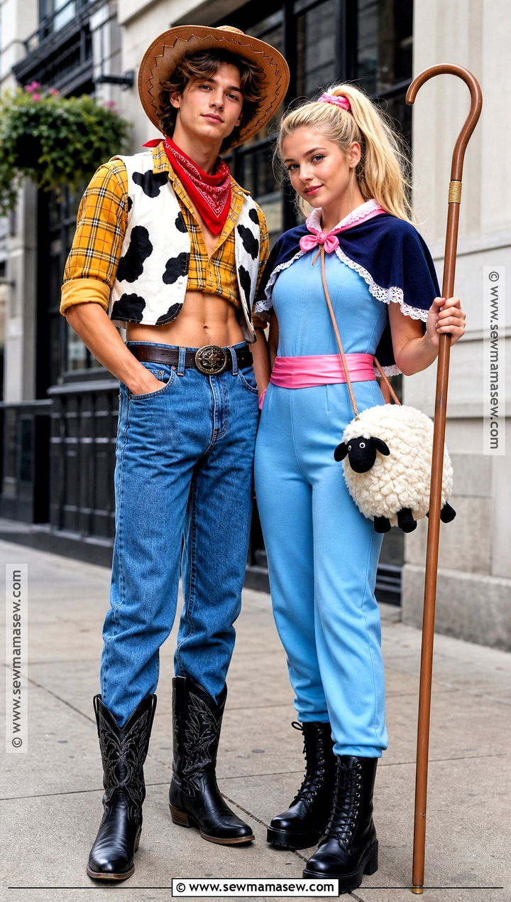 Teen Woody And Bo Peep Costume - 40 woody and bo peep costume ideas
