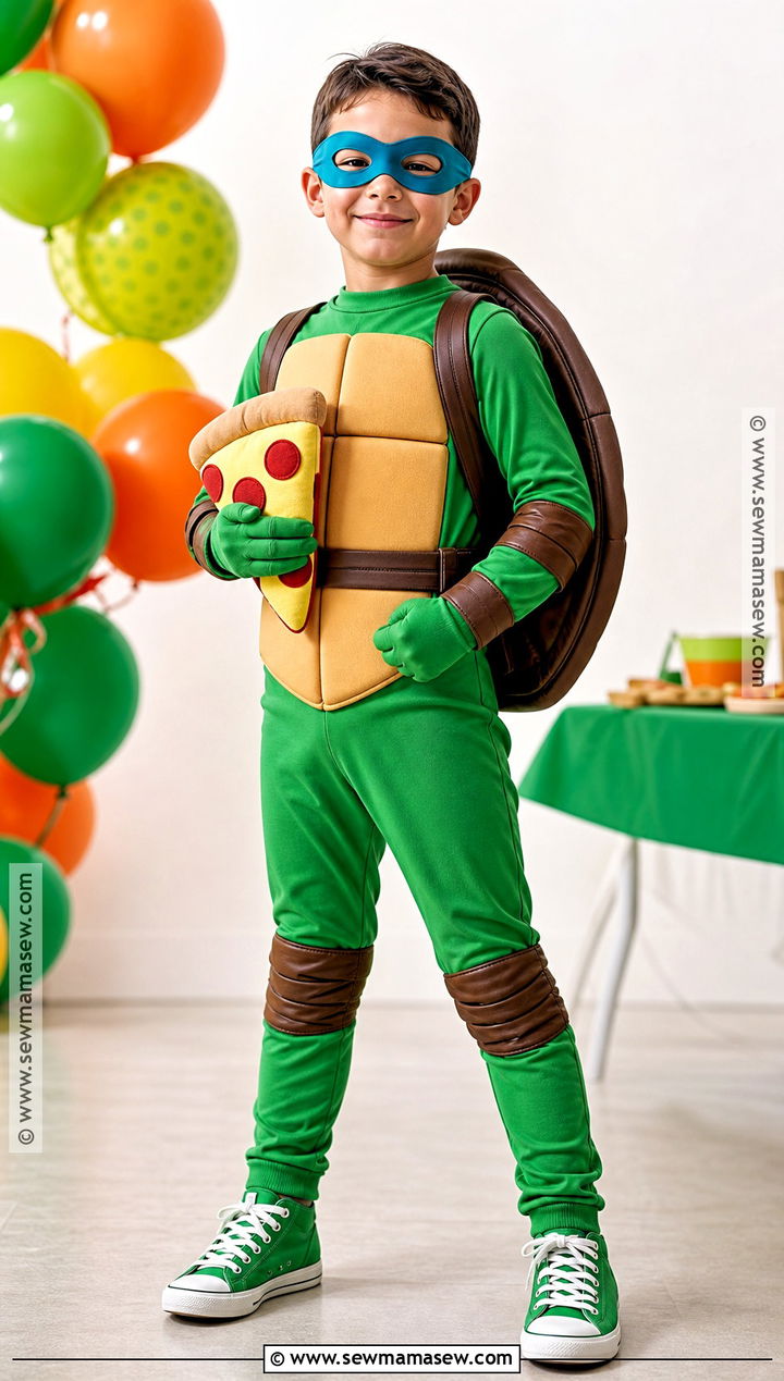 Teenage Mutant Ninja Turtle Costume - 35 halloween costumes for boys