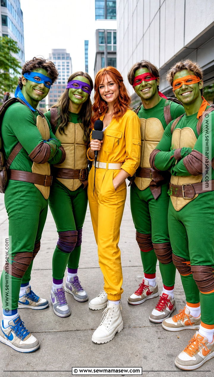 Teenage Mutant Ninja Turtles Group Costume - 30 Group Dress Up Ideas