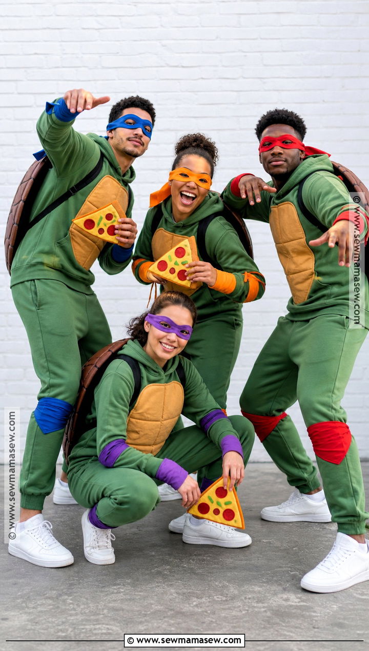 Teenage Mutant Ninja Turtles Group Costume - 35 4 group halloween costumes