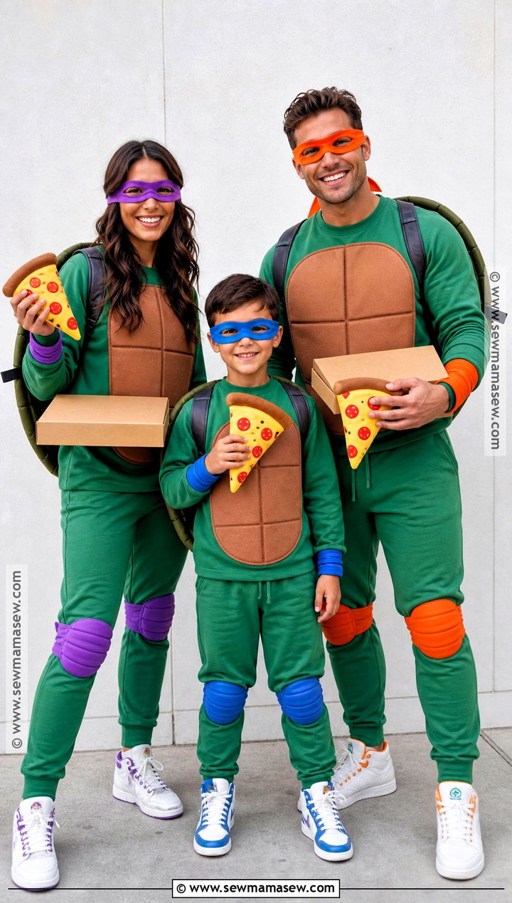 Teenage Mutant Ninja Turtles Trio Costume - 35 Trio Outfits Halloween