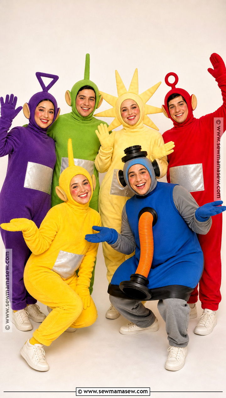 Teletubbies And Friends Group Costume - 40 teletubbies costume ideas