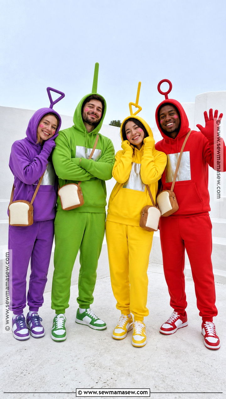 Teletubbies Double Date Costume - 30 double date halloween costumes