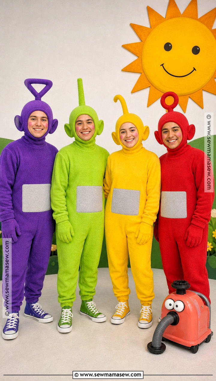 Teletubbies Group Costume - 35 easy group costumes