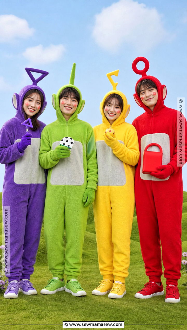 Teletubbies Group Costume - 30 iconic group costumes