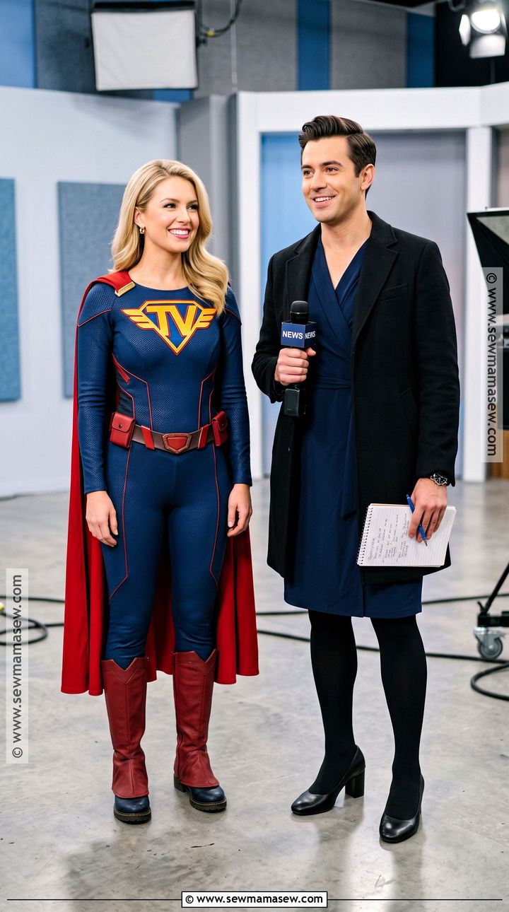 Television Reporter Superman And Lois Lane Costume - 35 superman and lois lane costume ideas