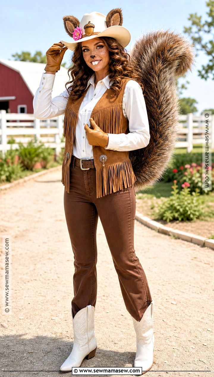 Texas Cowgirl Sandy Costume - 30 sandy spongebob costume ideas