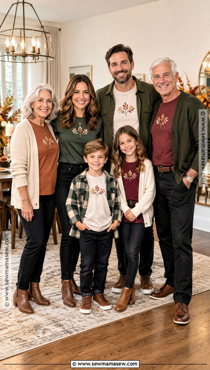 Thankful Family T Shirts With Black Jeans - 15 thanksgiving tshirt ideas for family