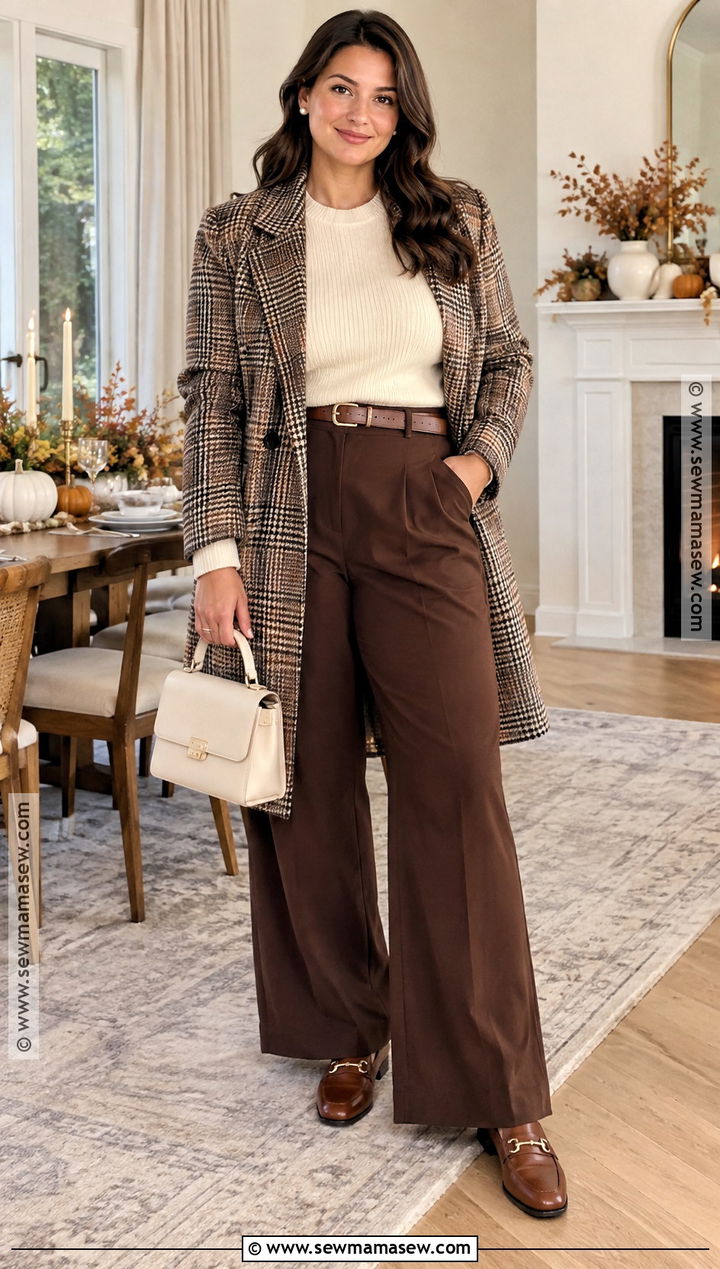 Thanksgiving Brown Trousers Outfit - 20 thanksgiving outfit pants
