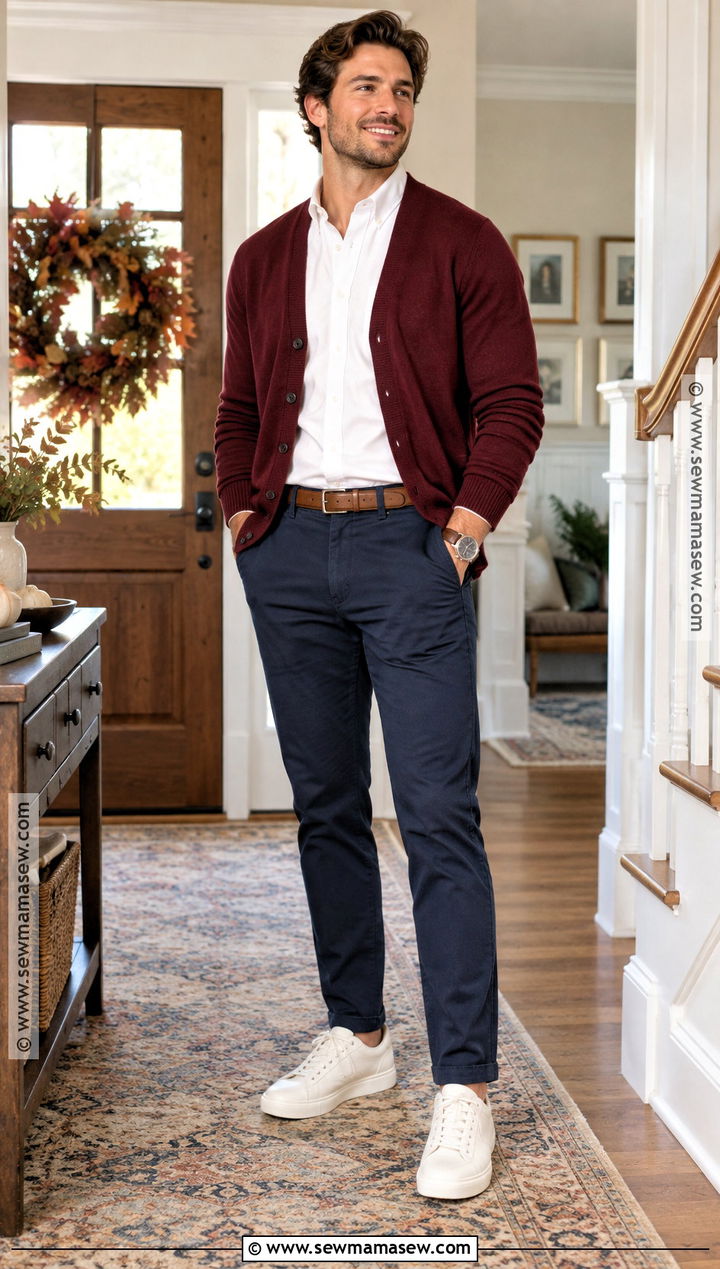 Thanksgiving Clean Sneakers Outfit - 20 thanksgiving outfit ideas for men