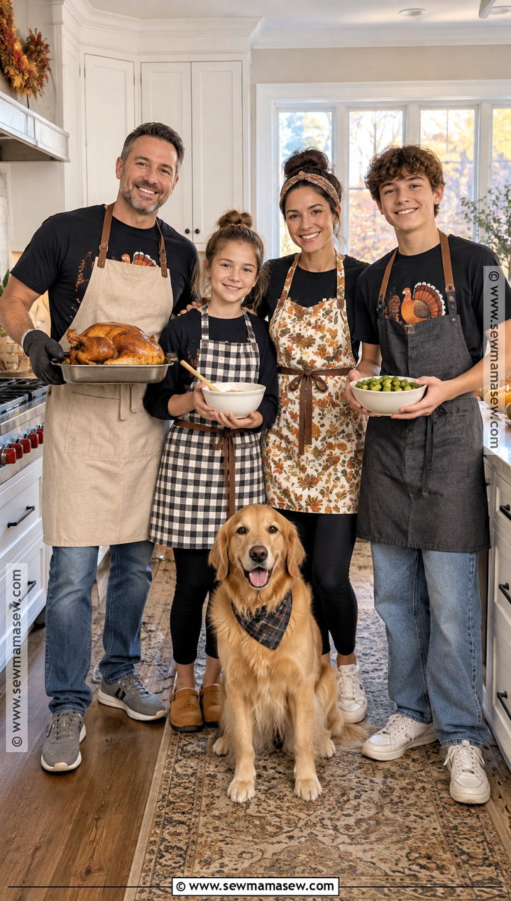 Thanksgiving Cooking Crew Shirt Outfit - 20 Thanksgiving Shirts for Family
