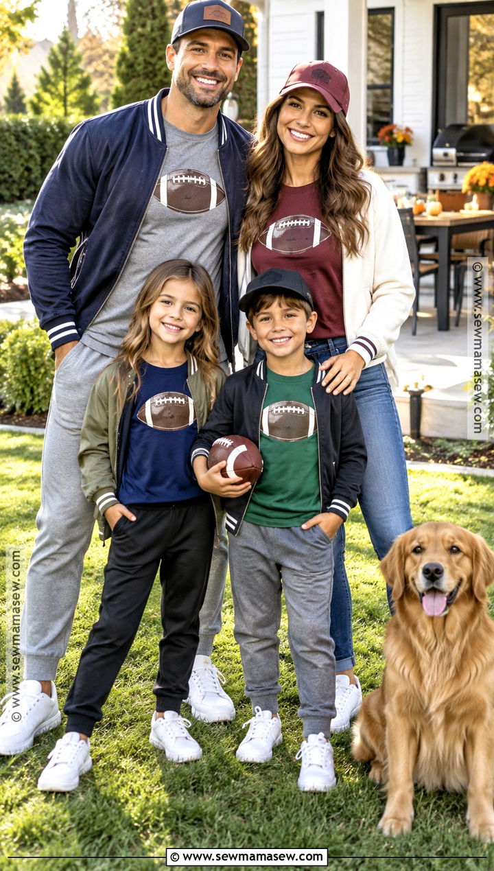 Thanksgiving Football T Shirts With Joggers - 15 thanksgiving tshirt ideas for family