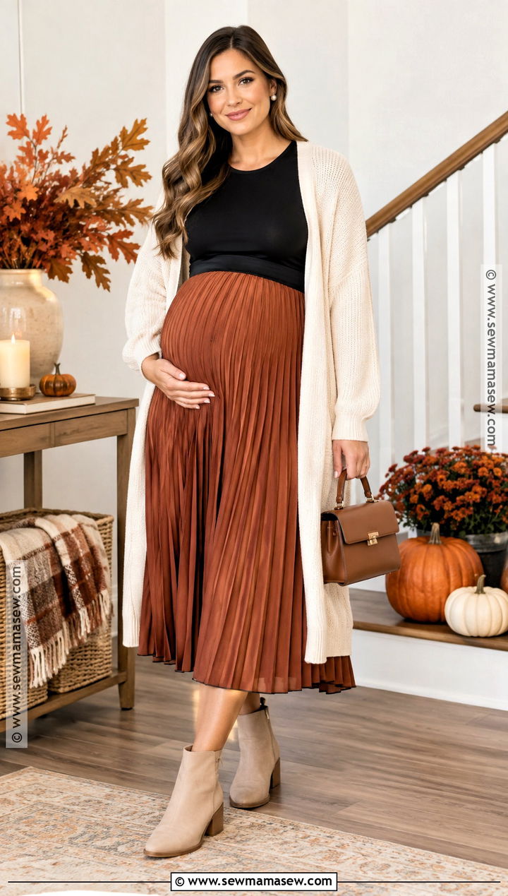 Thanksgiving Pregnancy Announcement Shirt Outfit - 15 pregnant thanksgiving shirt ideas