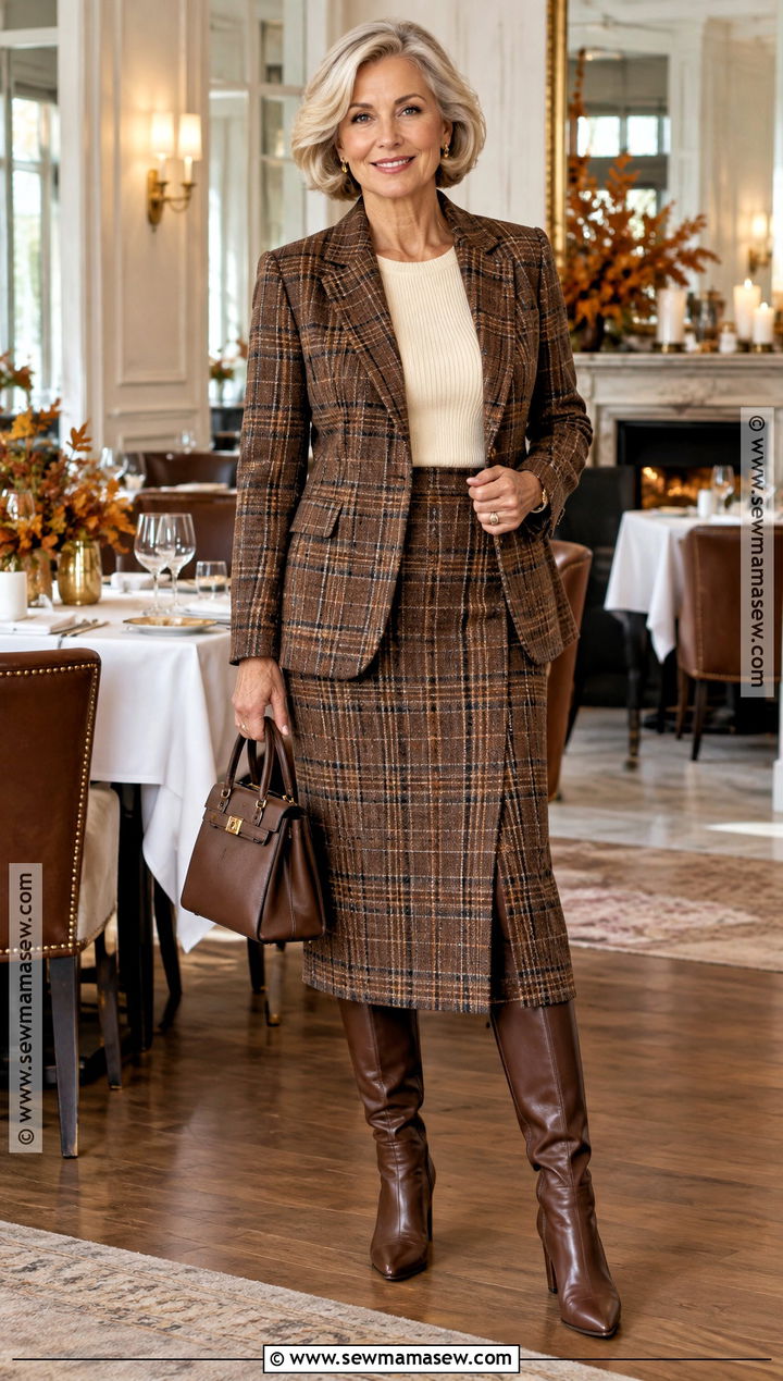 Thanksgiving Skirt Suit Outfit - 25 thanksgiving outfit skirt ideas