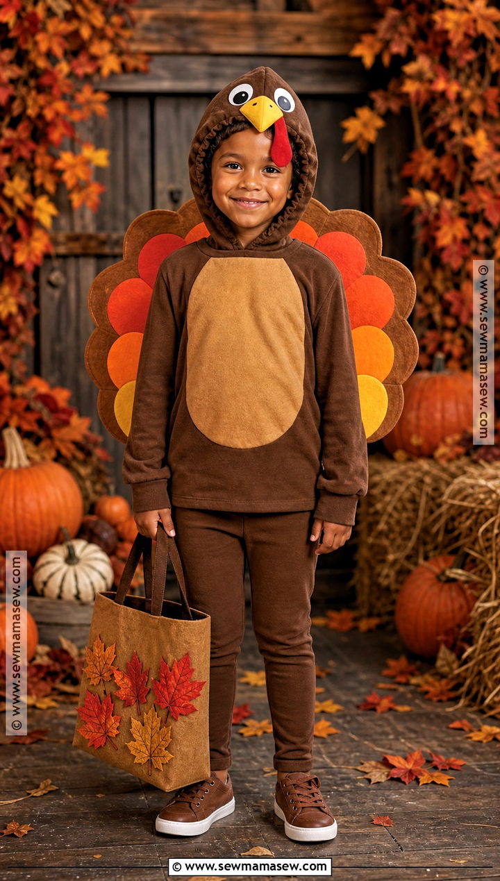 Thanksgiving Turkey Bird Costume - 30 bird halloween costume ideas