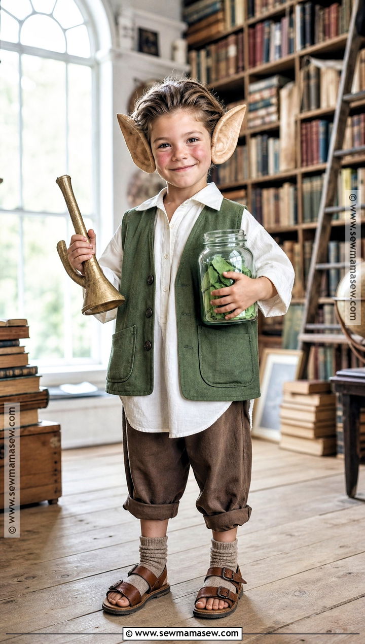 The BFG Costume With Oversized Clothes - 30 easy book character costumes for kids