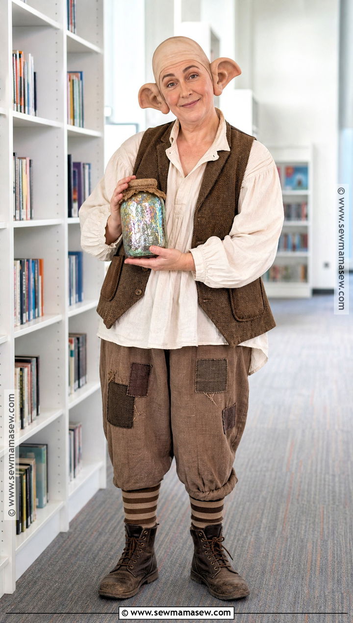 The BFG Costume With Oversized Waistcoat - 35 book week costumes for teachers