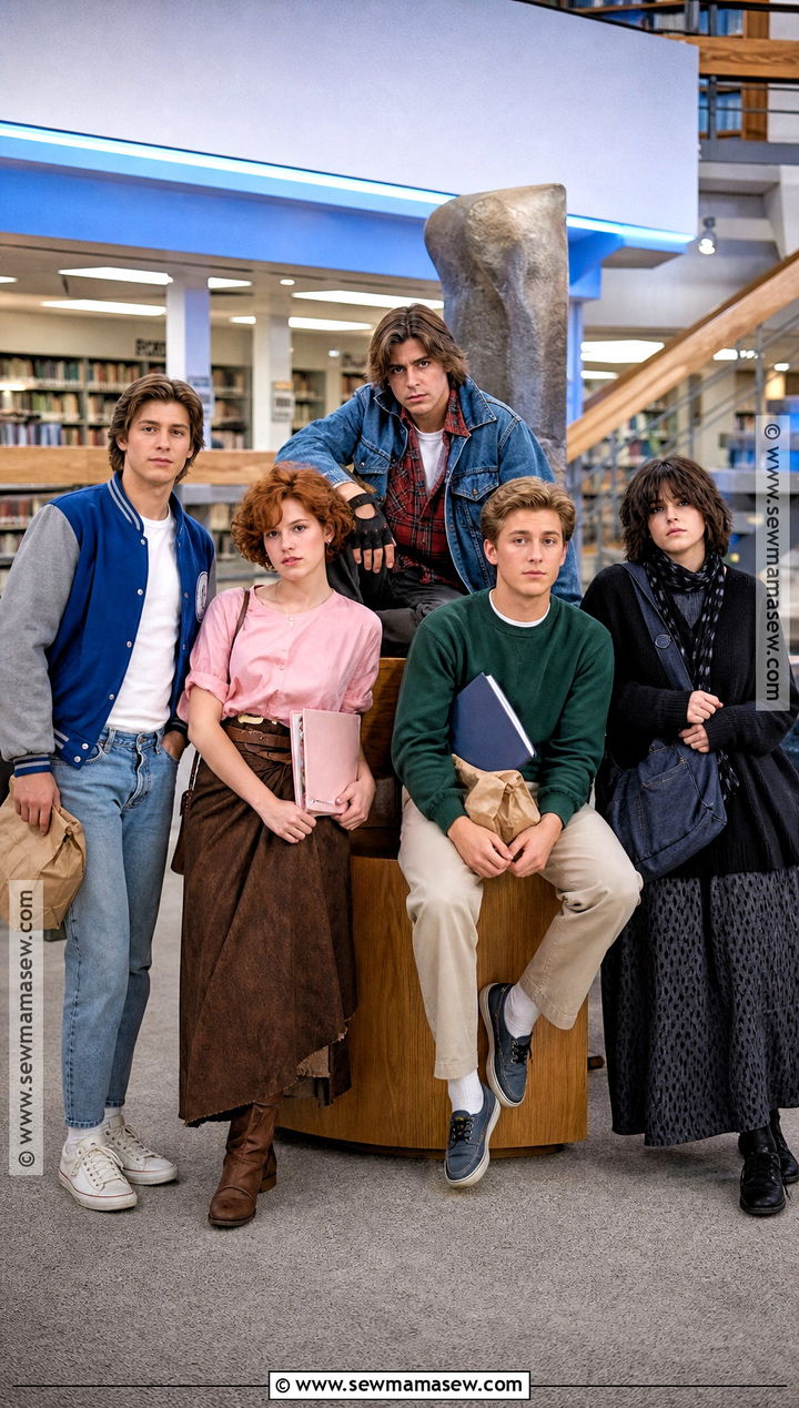 The Breakfast Club Group Costume - 35 5 people halloween costumes
