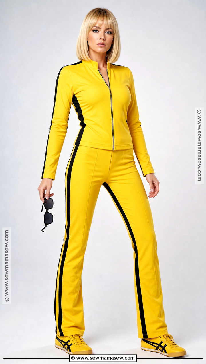 The Bride Yellow Tracksuit Costume - 30 Yellow Costume Ideas
