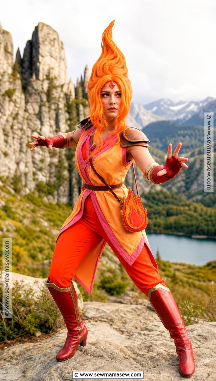 The Cooler Flame Princess Costume - 30 flame princess costume ideas