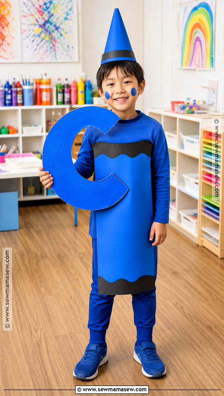 The Day The Crayons Quit Costume - 30 easy book week costumes