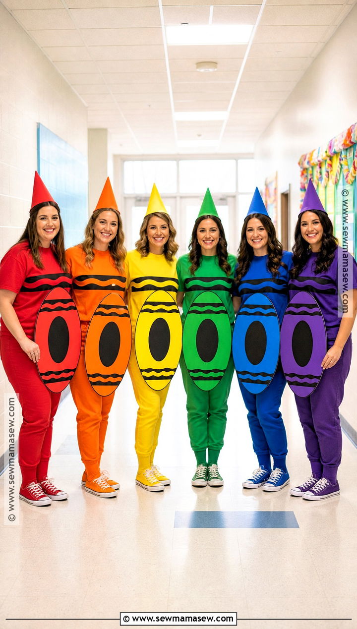The Day The Crayons Quit Costume - 35 book week costumes for teachers