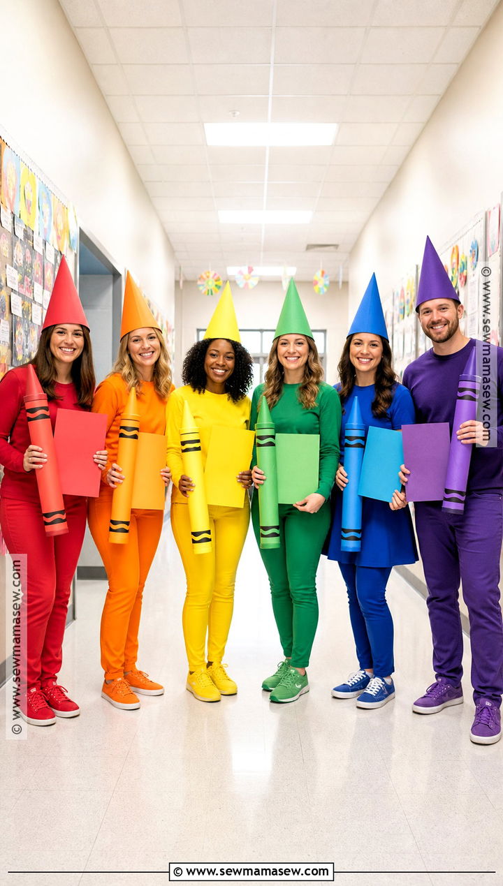 The Day The Crayons Quit Costume - 40 book character costumes for teachers
