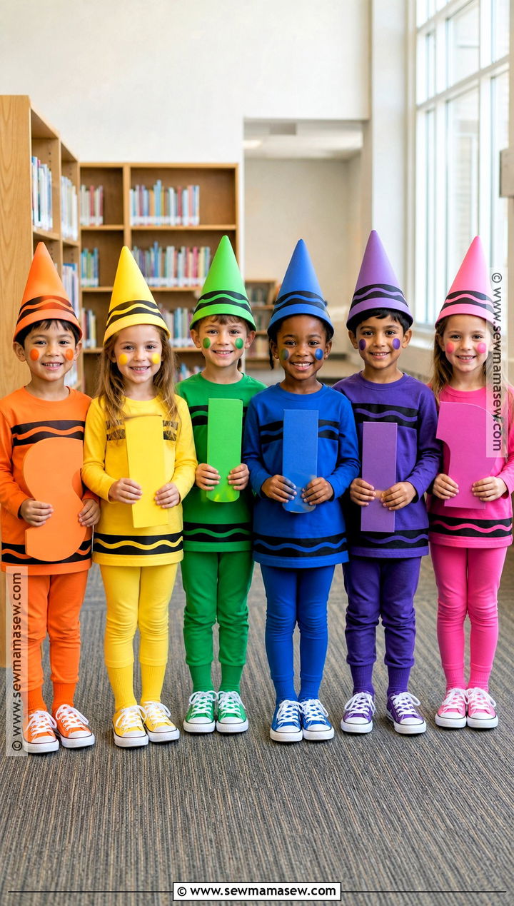 The Day The Crayons Quit Costume - 30 bookweek costumes