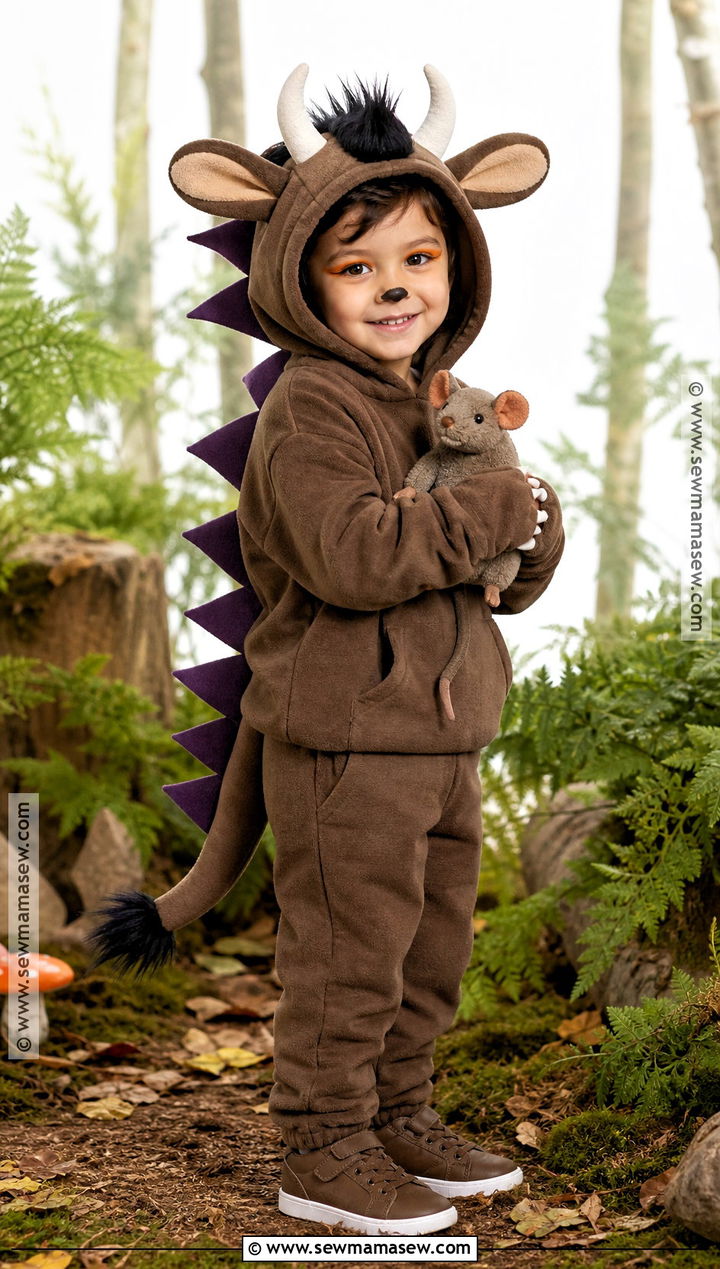 The Gruffalo Costume - 35 kids book character costumes