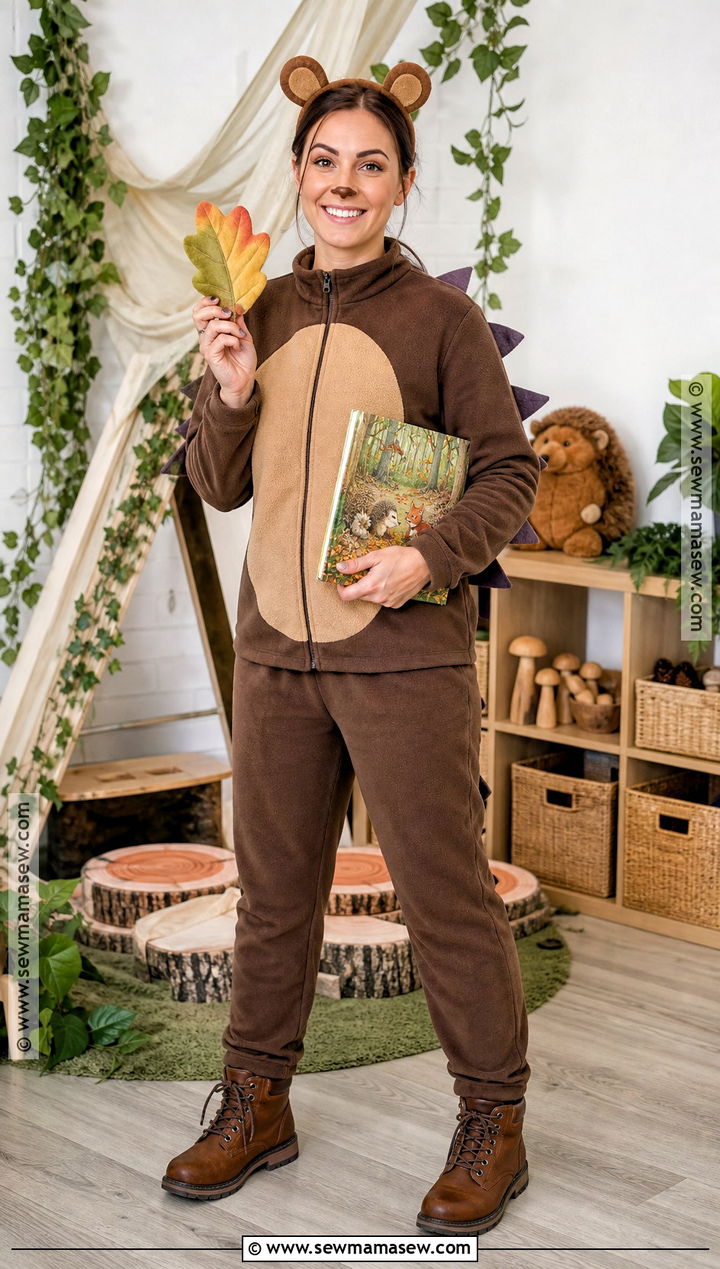 The Gruffalo Costume With Brown Outfit - 40 world book day costumes for teachers