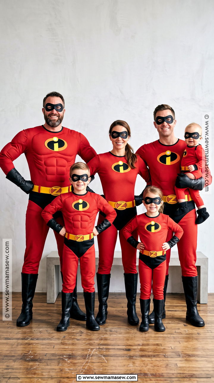 The Incredibles Family Costume - 35 family halloween costume ideas