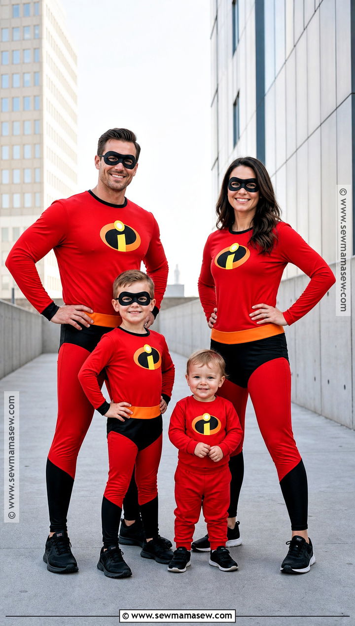 The Incredibles Family Costume With Toddler - 35 family halloween costumes with for toddlers