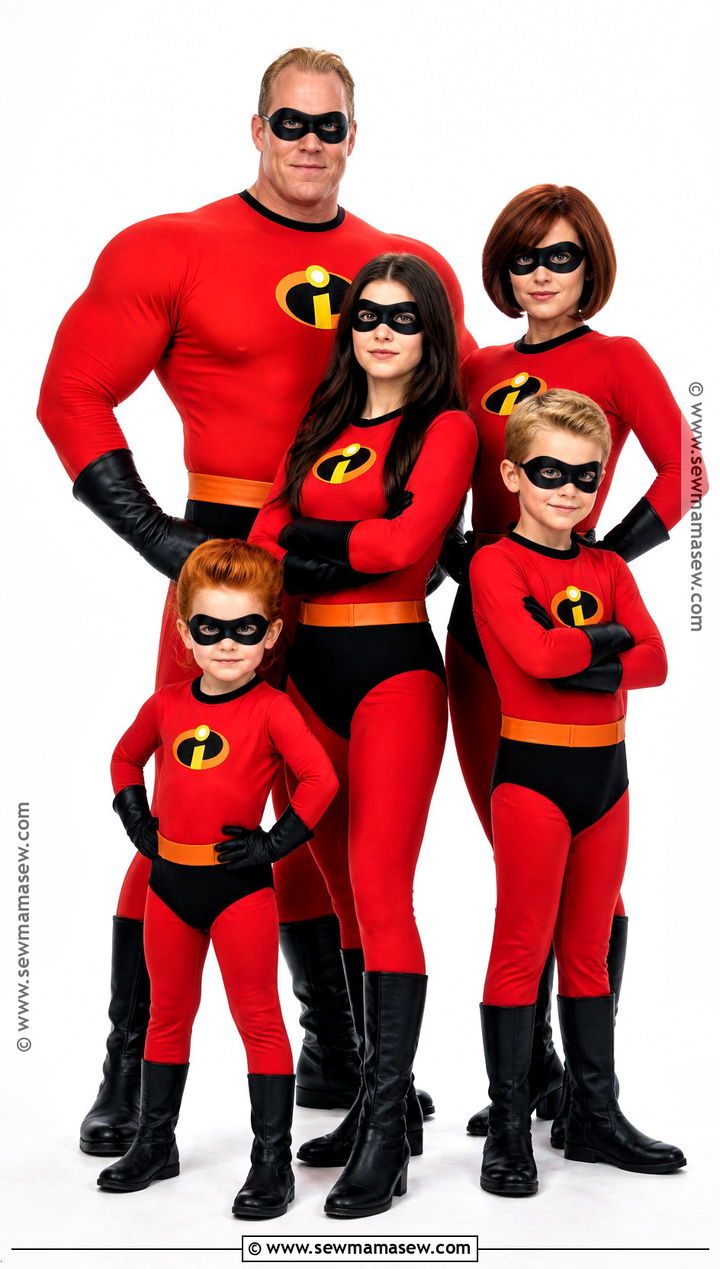 The Incredibles Group Costume - 35 halloween costumes 5 people