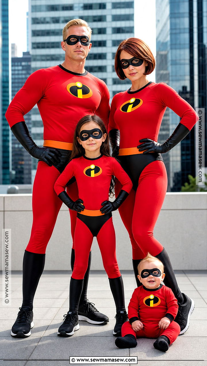 The Incredibles Group Costume - 30 iconic group costumes