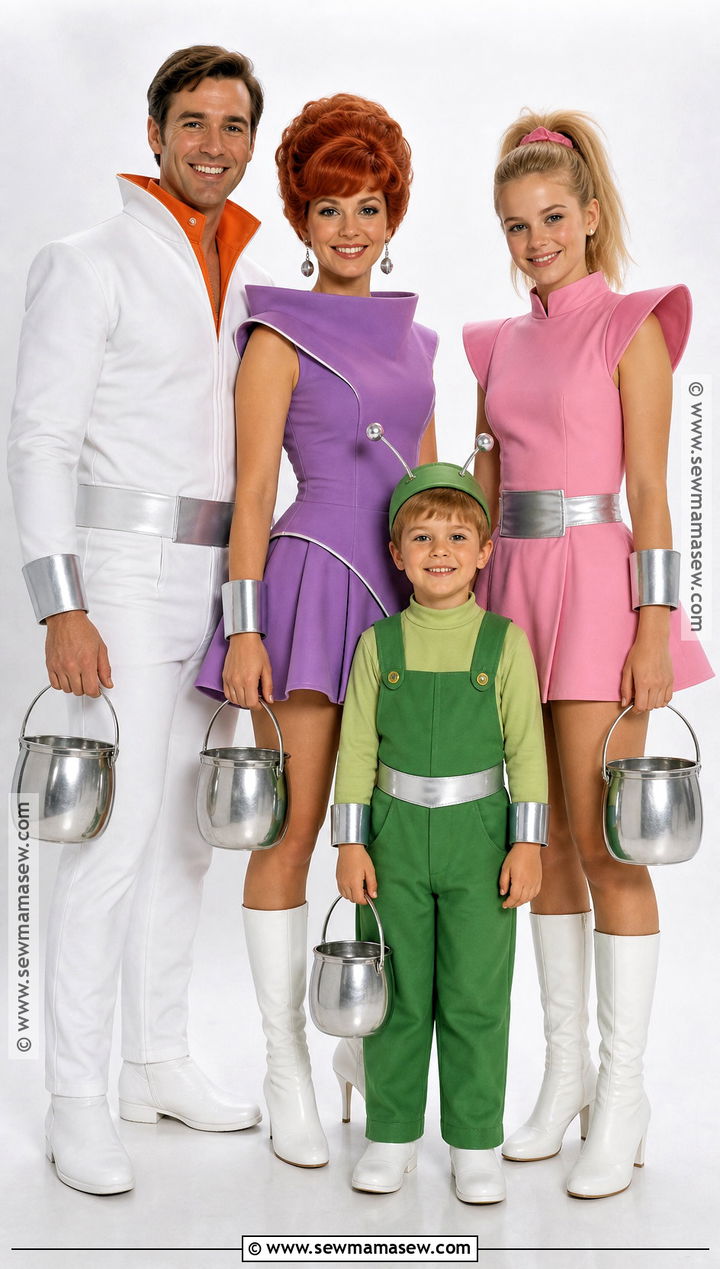 The Jetsons Family Costume - 35 family of four halloween costumes