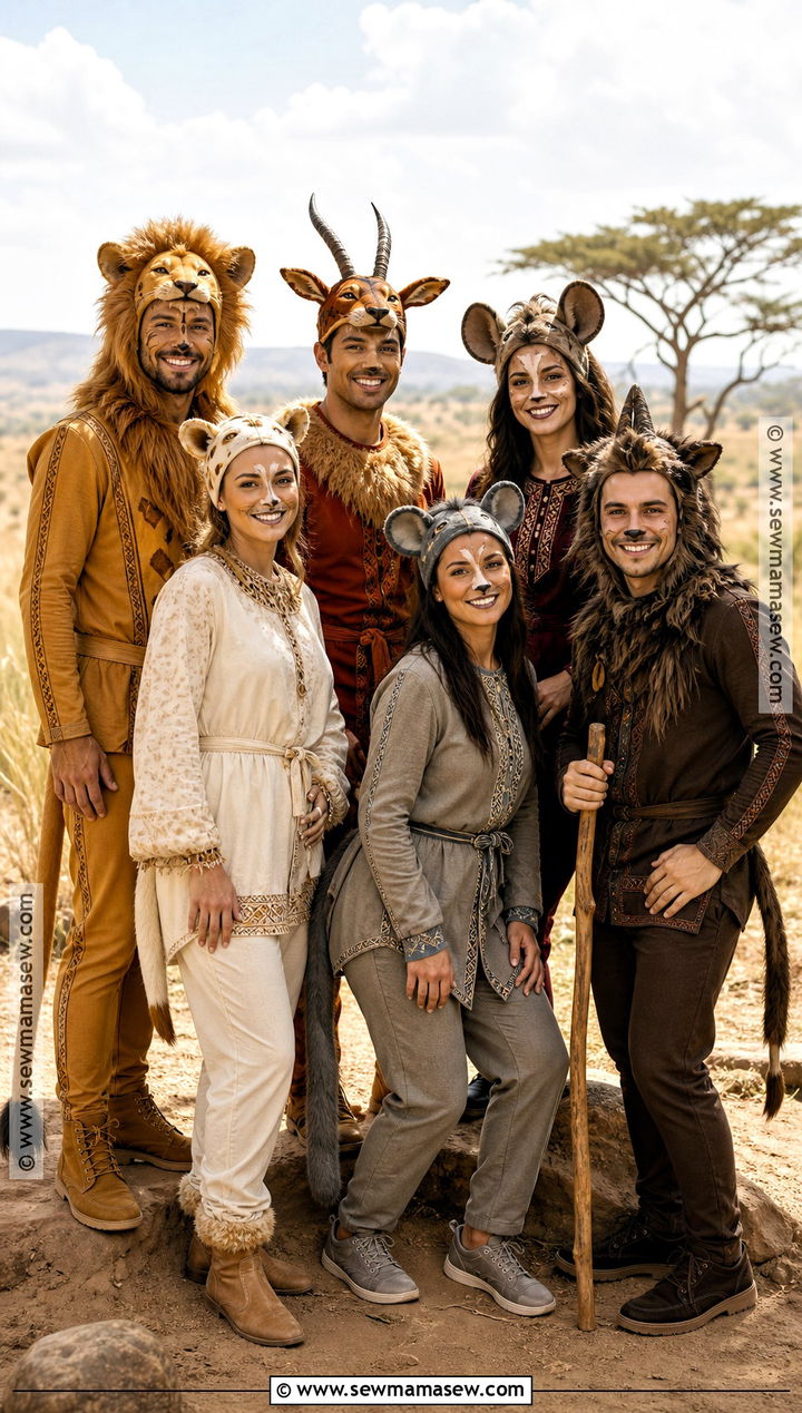 The Lion King Disney Group Costume - 30 disney group costumes