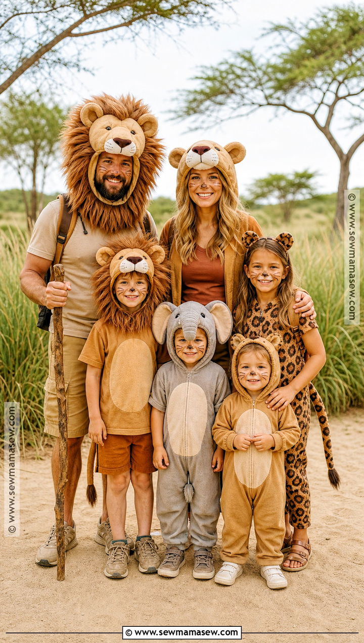 The Lion King Family Costume - 35 disney family costumes