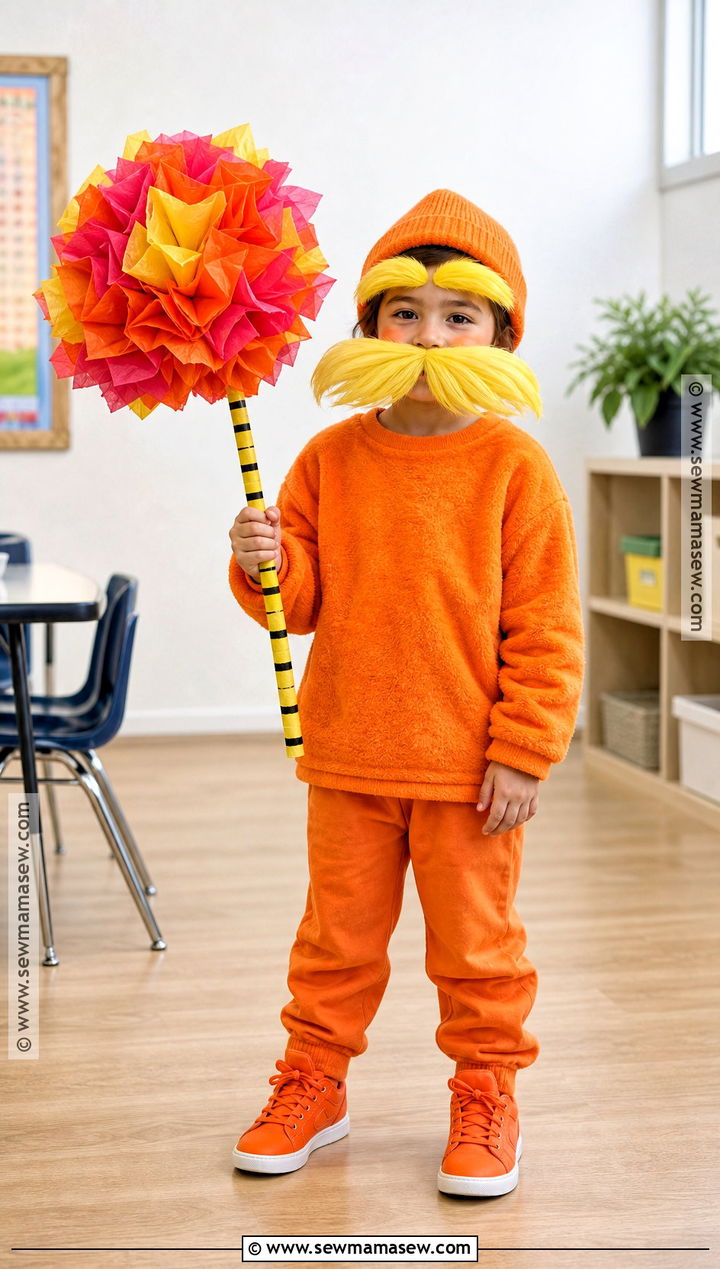 The Lorax Costume - 30 dr seuss dress up days ideas