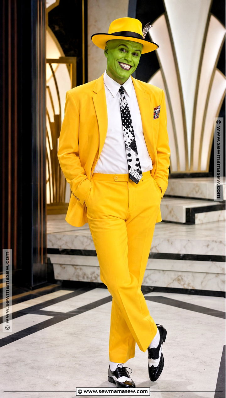 The Mask Yellow Suit Costume - 30 Movie Costume Ideas