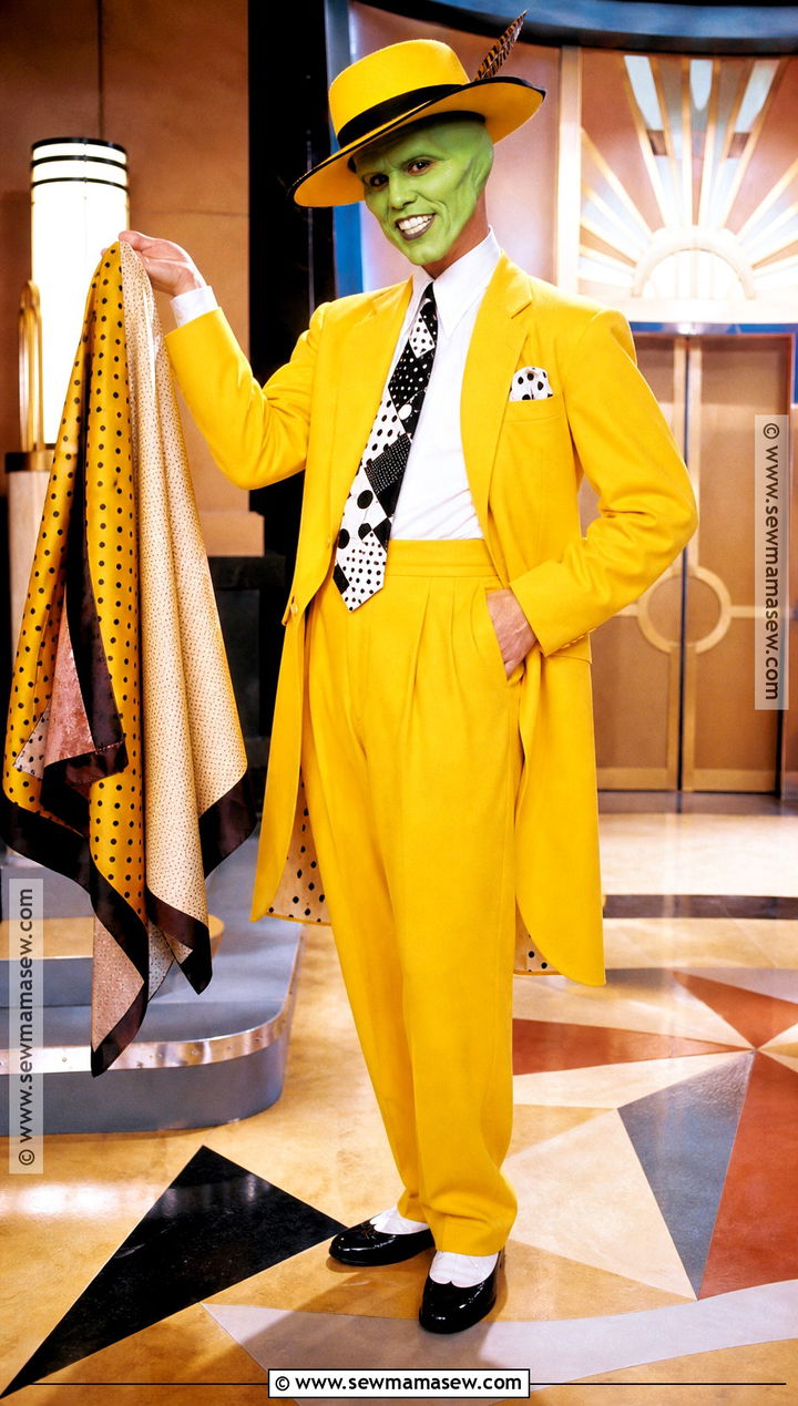The Mask Yellow Suit Costume - 30 iconic movie halloween costumes