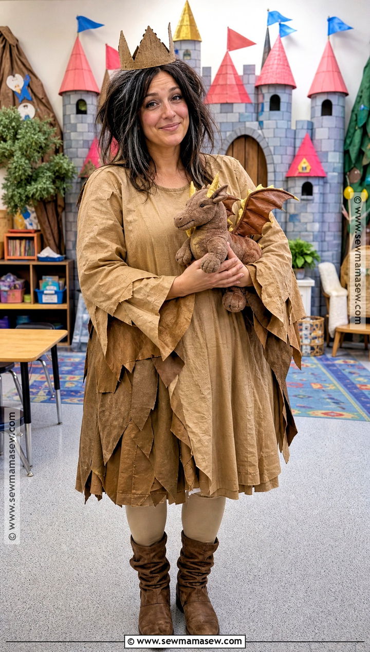 The Paper Bag Princess Costume - 35 book week costumes for teachers
