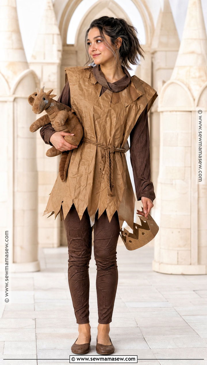 The Paper Bag Princess Costume - 30 favorite book character dress up ideas
