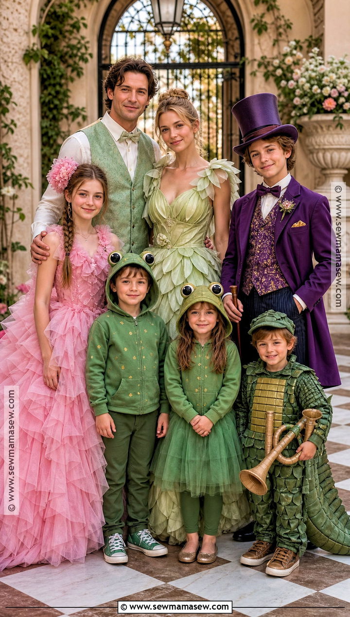 The Princess And The Frog Family Costume - 35 disney family costumes