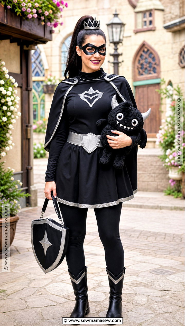 The Princess In Black Costume - 45 princess halloween costume ideas